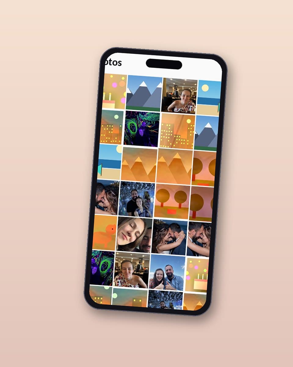 Elegís tus fotos